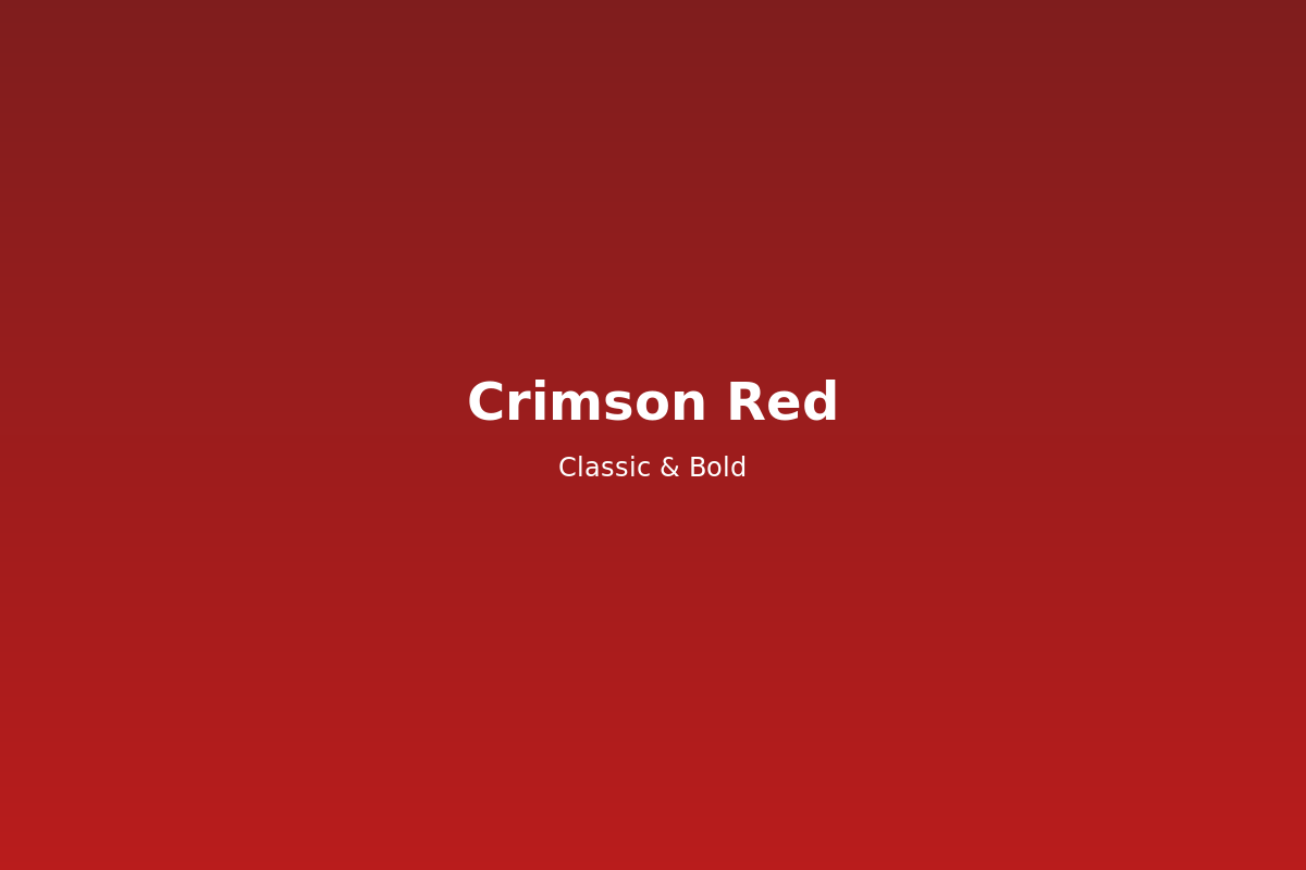 Crimson Red 预览截图