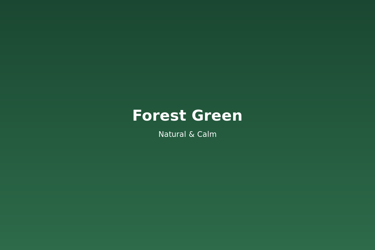 Forest Green 预览截图